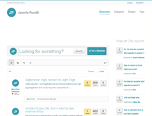 Tablet Screenshot of joomlapundit.com